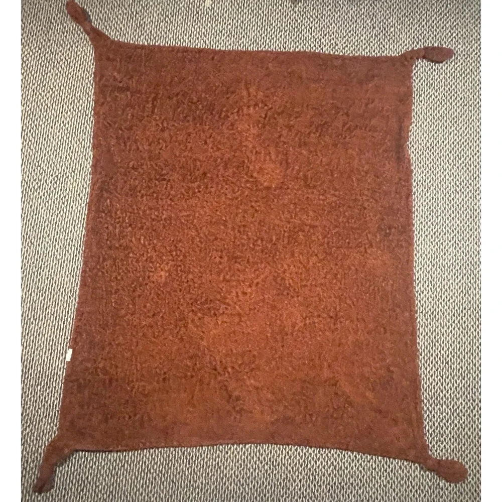 Pier 1 Soft Luxe Chenille Throw Blanket 46